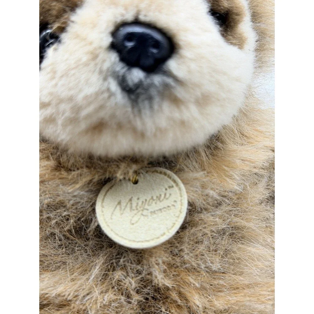 Aurora Miyoni Plush Tree Sloth Brown Furry Stuffed Animal Toy 9”